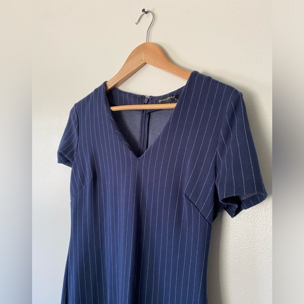 Banana Republic Pinstripe Dress